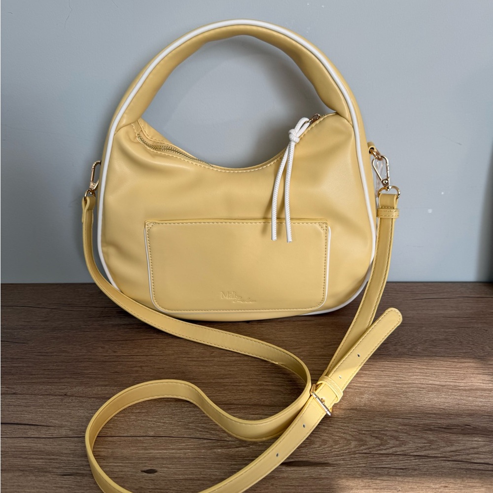 MALI+LILI Vegan Yellow Women's Handbag/Crossbody, NWTs